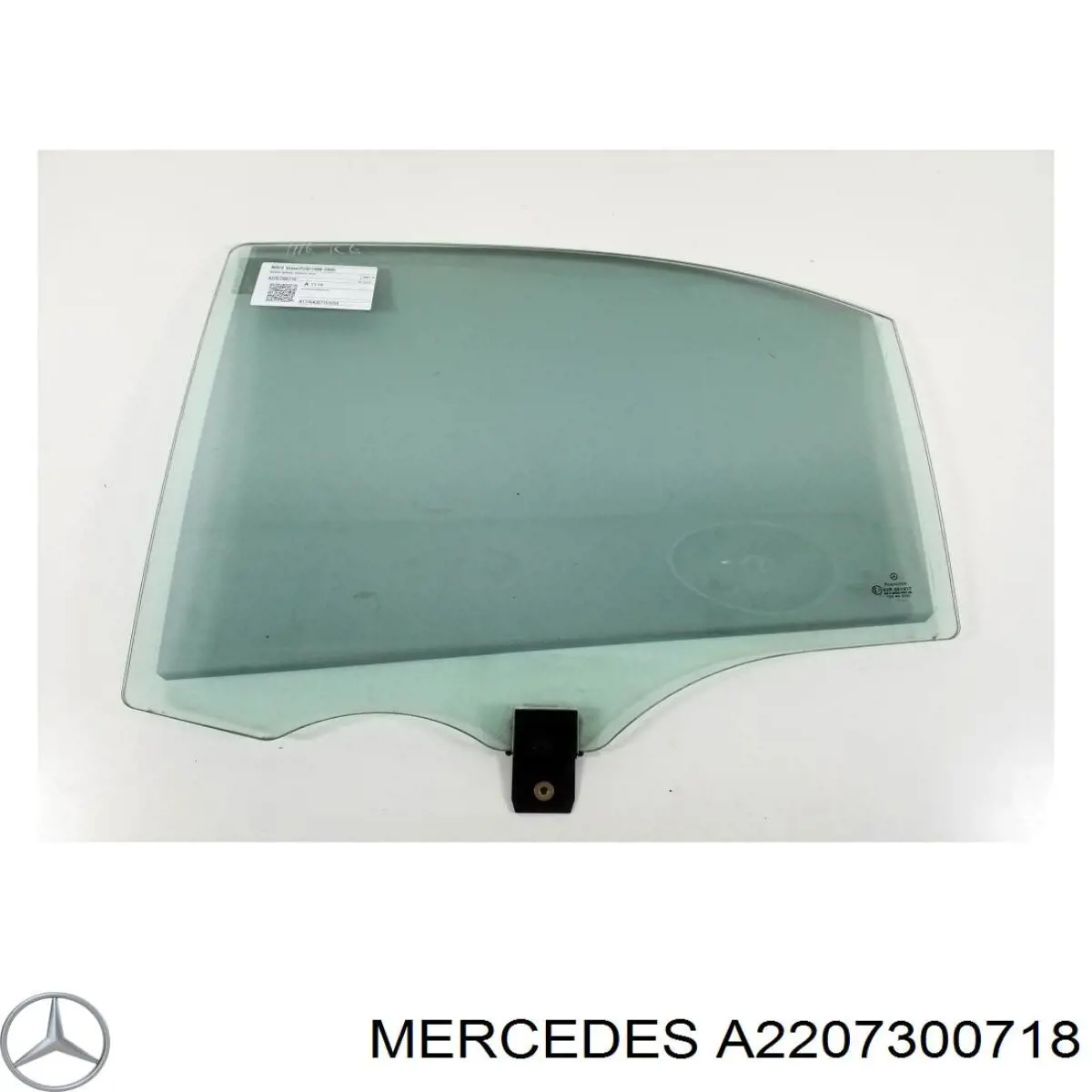 Купити A2207300718 Mercedes Скло задньої двері лівої