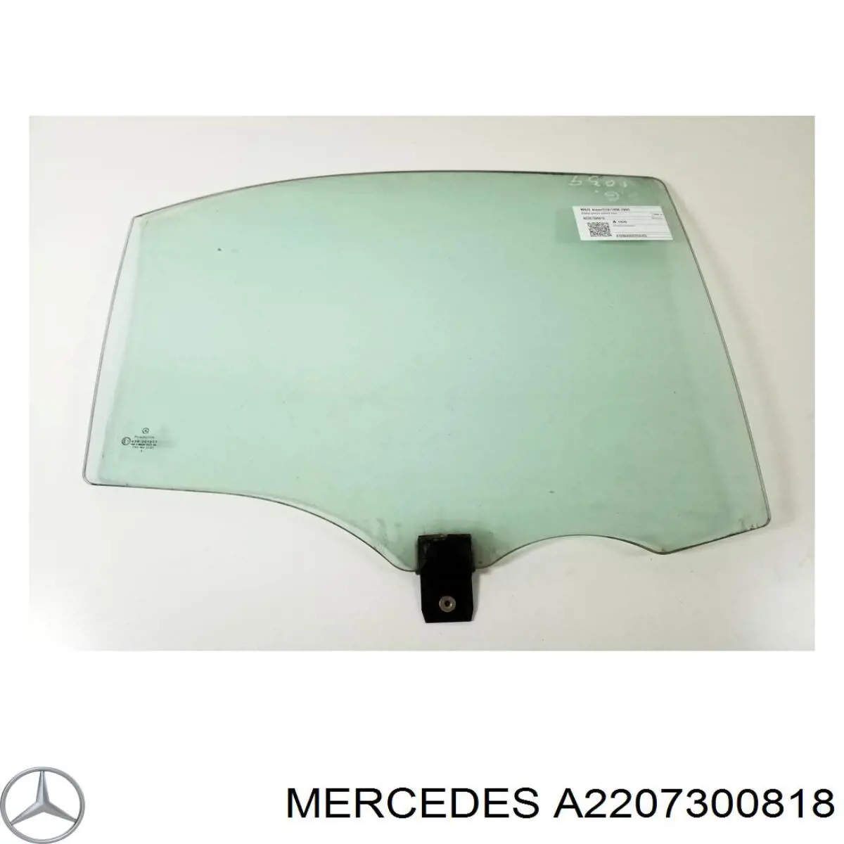 A2207300818 Mercedes Скло задньої двері правої
