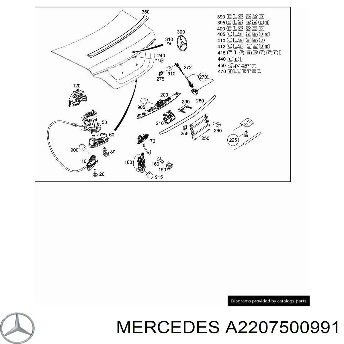  A2207500991 Mercedes