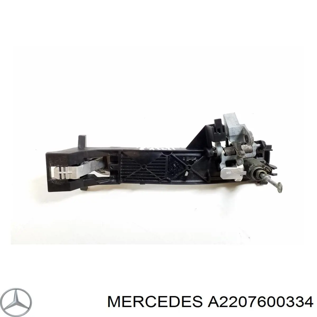 Тримач зовнішньої ручки дверей, передньої лівої Mercedes A2207600334 ціна, від 6.33 USD