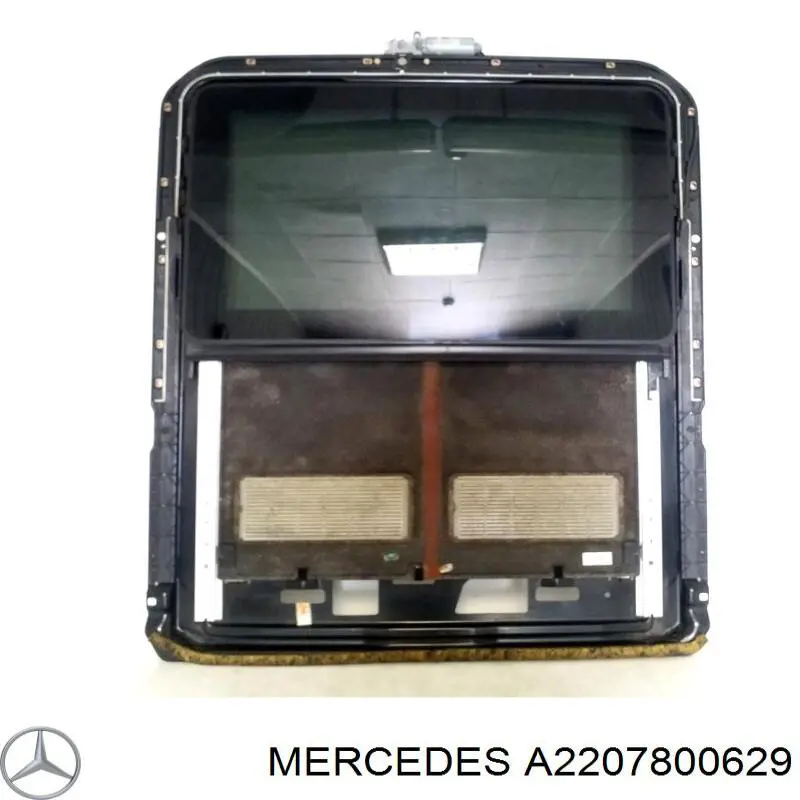 A2207800629 Mercedes Деталі люків облицювання кузова