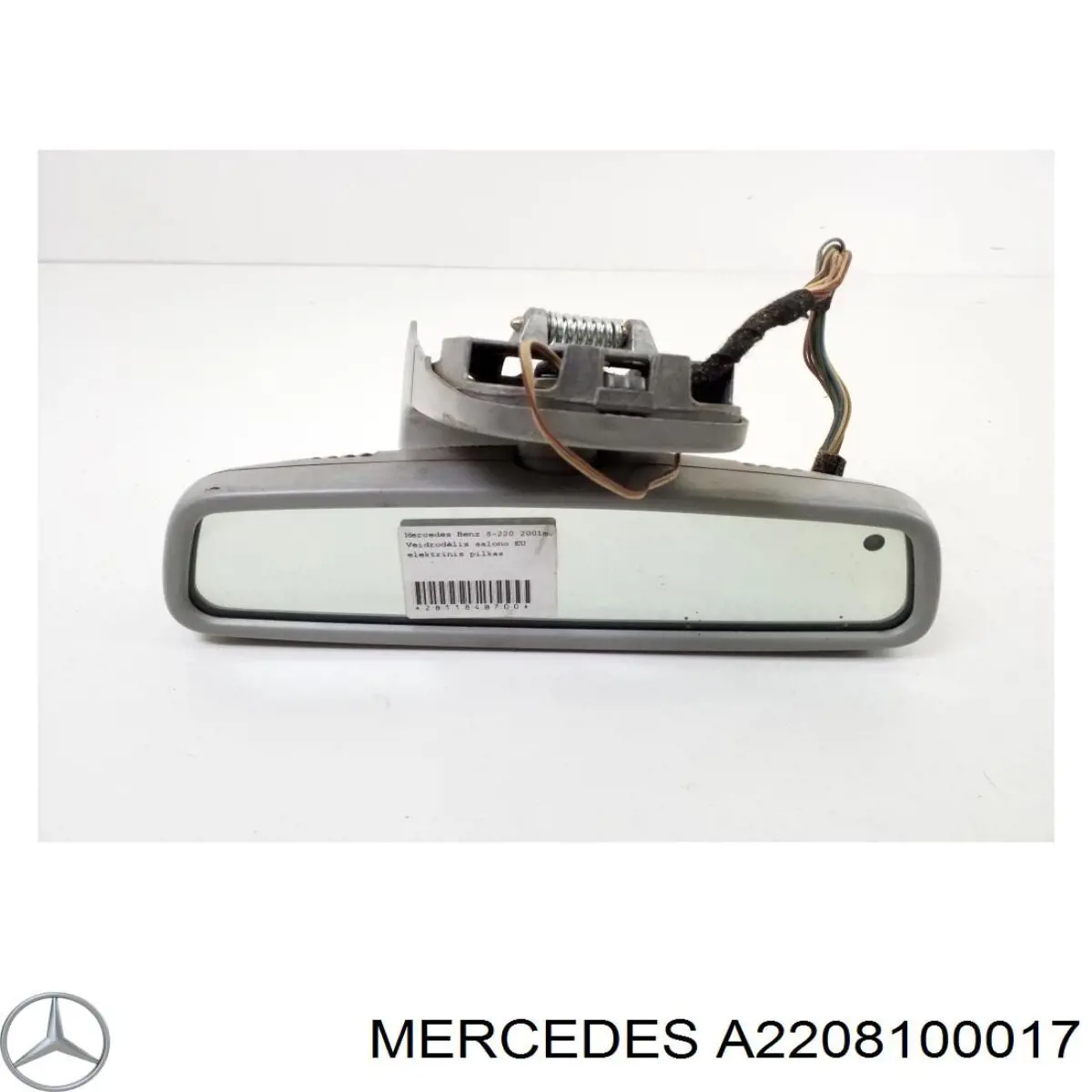 Дзеркало заднього виду в салоні Mercedes A2208100017 ціна, від 24.04 USD