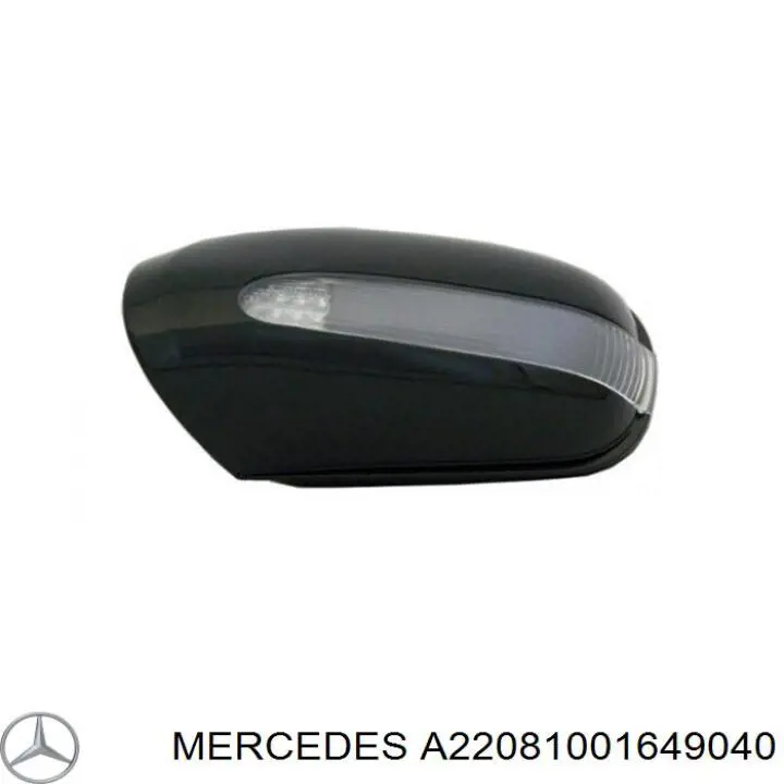 A22081001649040 Mercedes Накладка водійського дзеркала