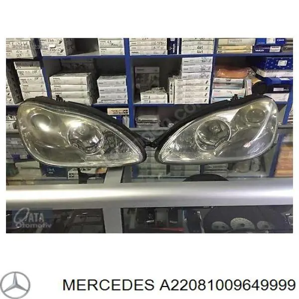 Накладка дзеркала заднього виду, ліва A22081009649999 Mercedes