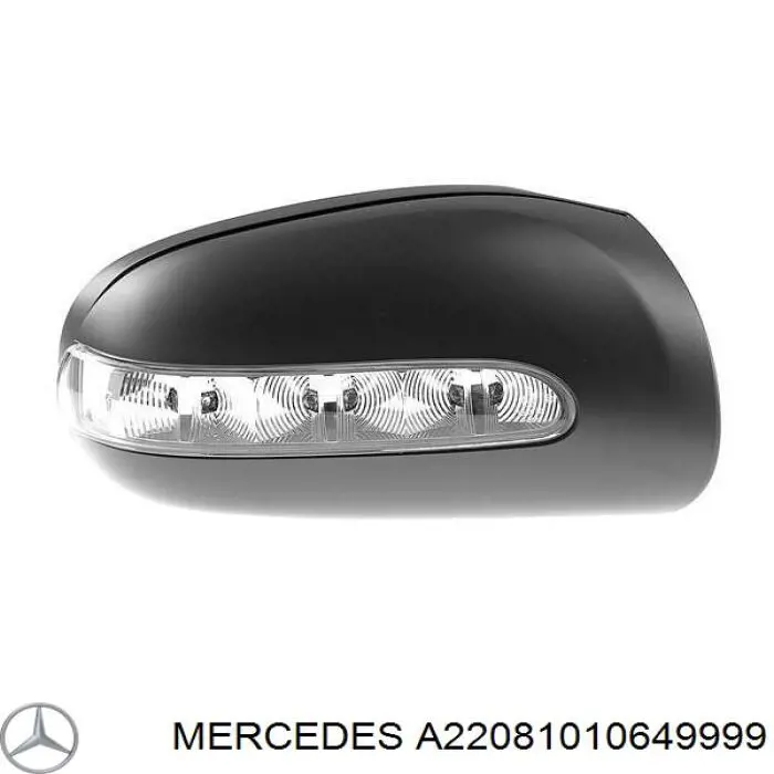 Корпус дзеркала заднього виду, правий Mercedes A2208101064 ціна, від 78.59 USD