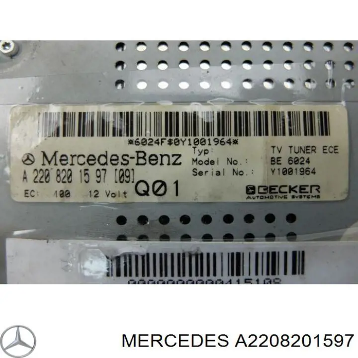  Mercedes A2208201597 ціна, від 104.16 USD