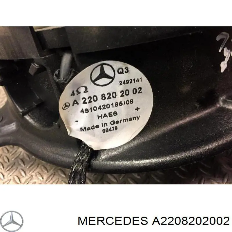  Mercedes A2208202002 ціна, від  USD