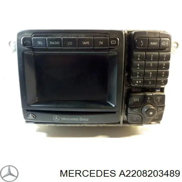 A2208203489 Mercedes Магнітола (радіо AM/FM)