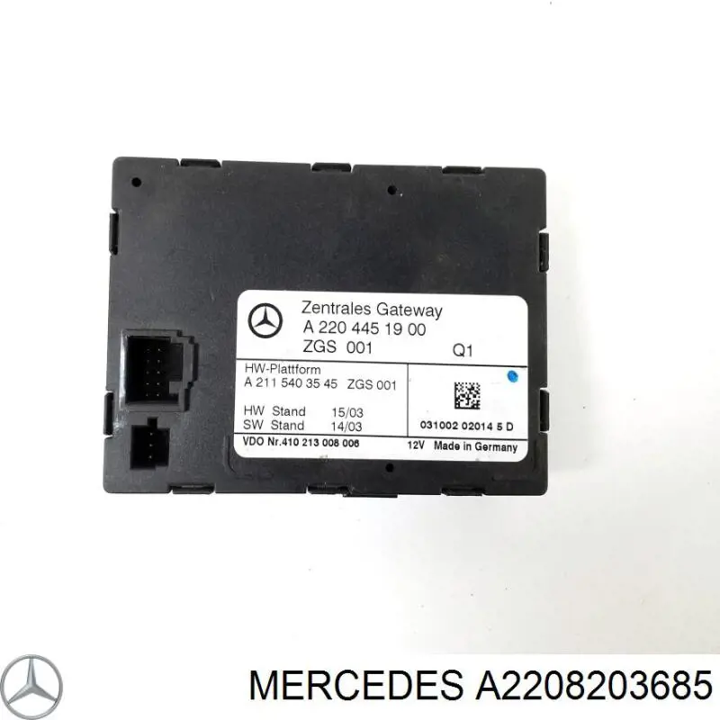  Mercedes A2208203685 ціна, від 12.65 USD