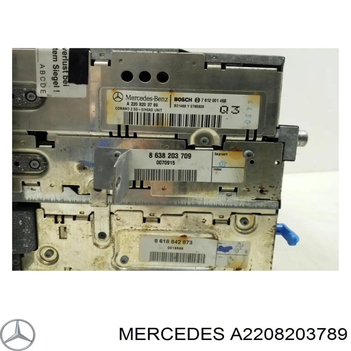 Купити A220820378980 Mercedes Магнітола