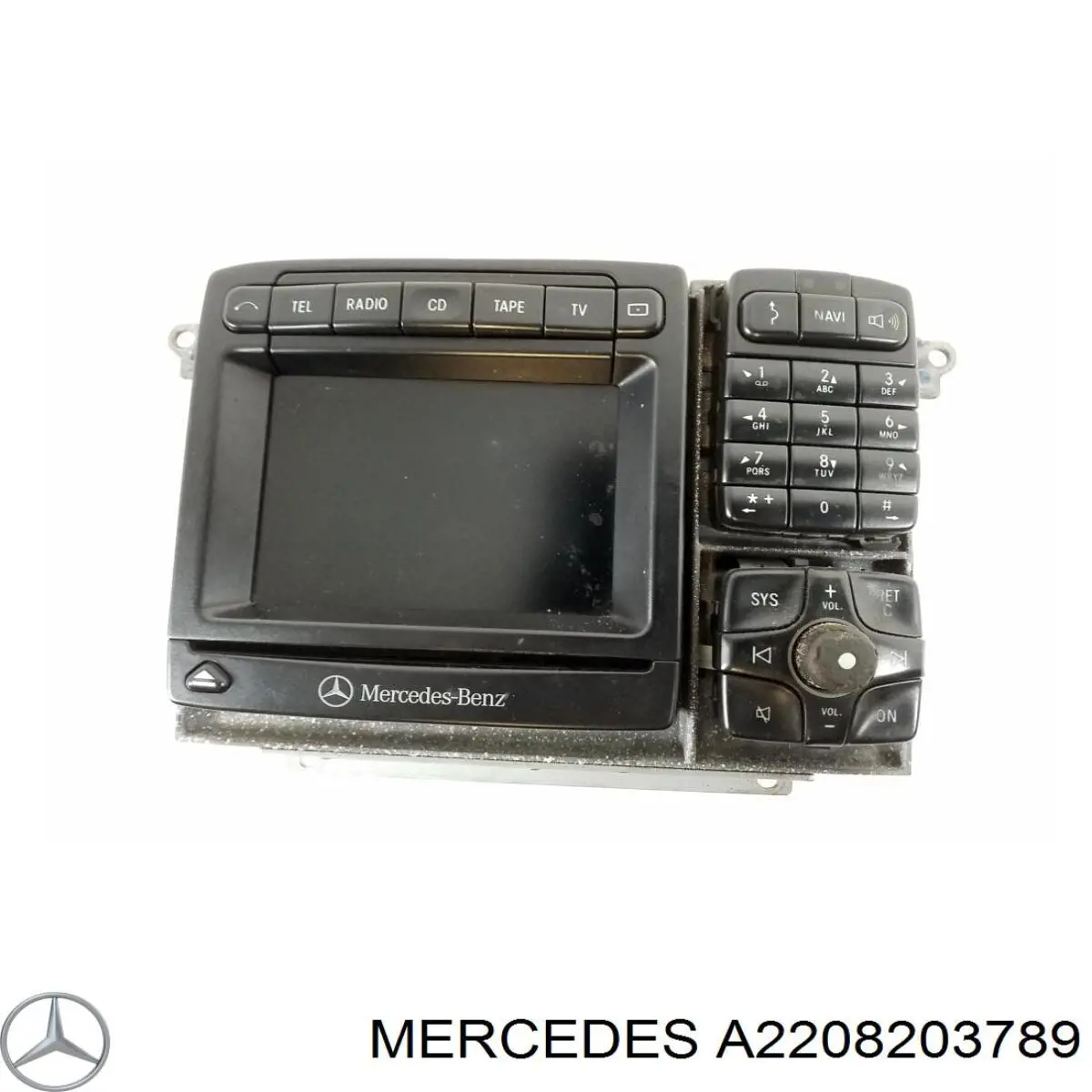 Магнітола A220820378980 Mercedes