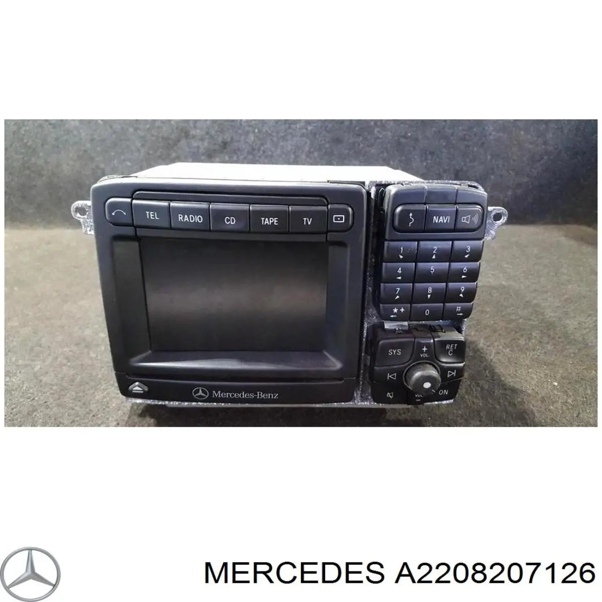 Купити A2208207126 Mercedes Магнітола