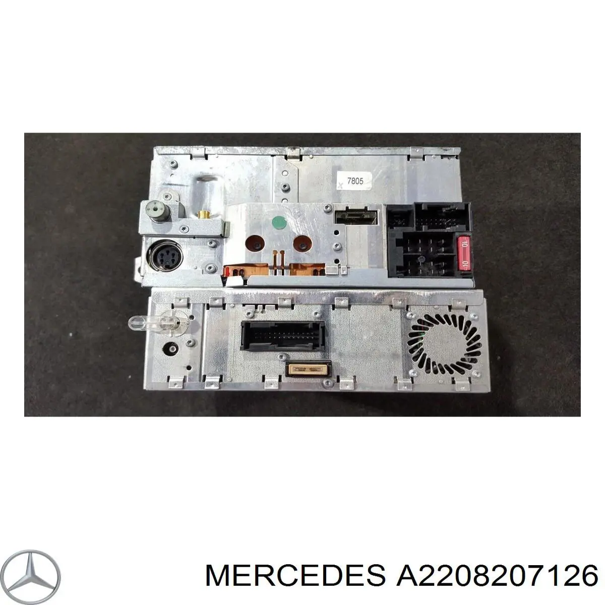 A2208207126 Mercedes Магнітола (радіо AM/FM)