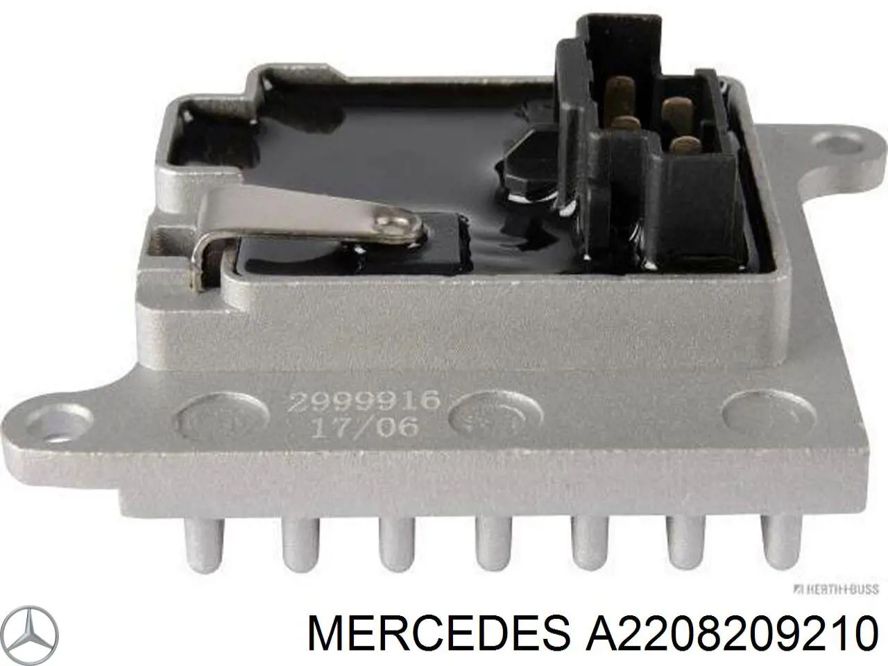 A2208209210 Mercedes Регулятор оборотів пічки