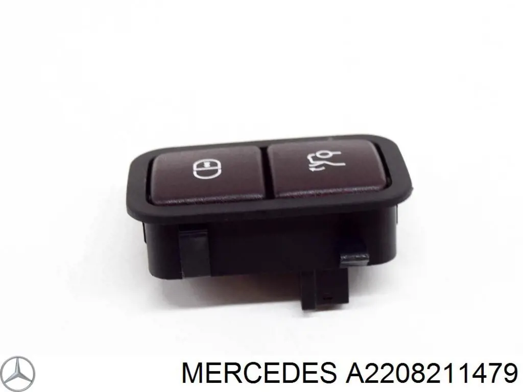 Купити A2208211479 Mercedes Кнопка салону приводу замка 3/5 двері (ляди)/кришки багажнику