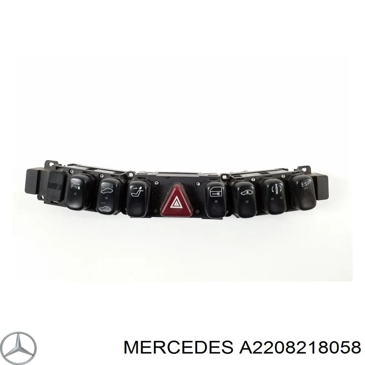 A2208218058 Mercedes Блок кнопок центральної консолі