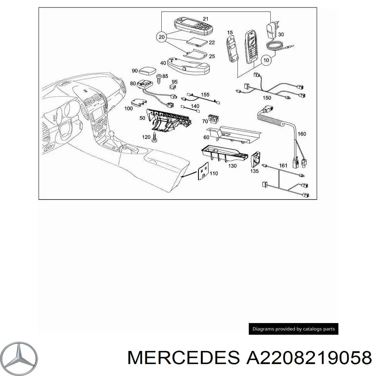A2208219058 Mercedes 