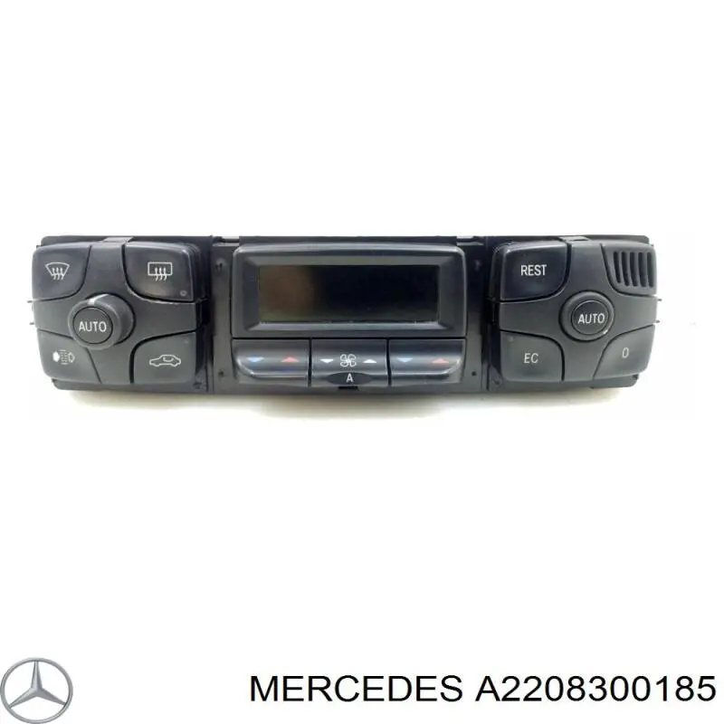 A2208300185 Mercedes реостат/перемикач-регулятор режиму обігрівача салону