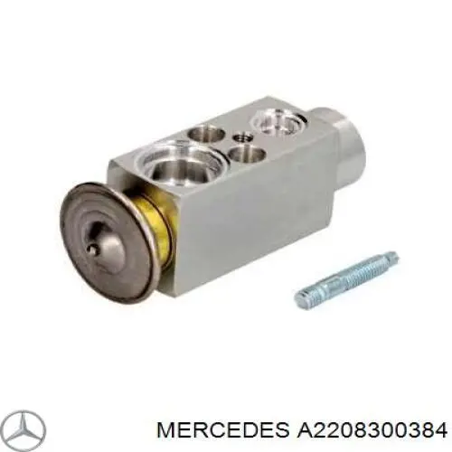 A2208300384 Mercedes клапан trv, кондиціонера