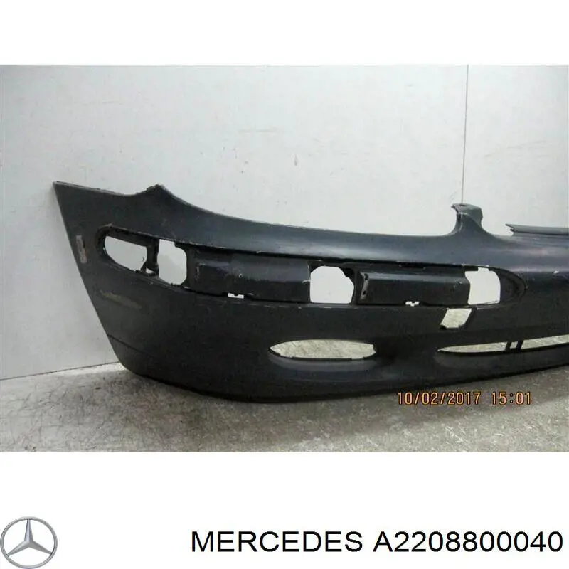 Купити A2208800040 Mercedes Буфер (бампер) передній