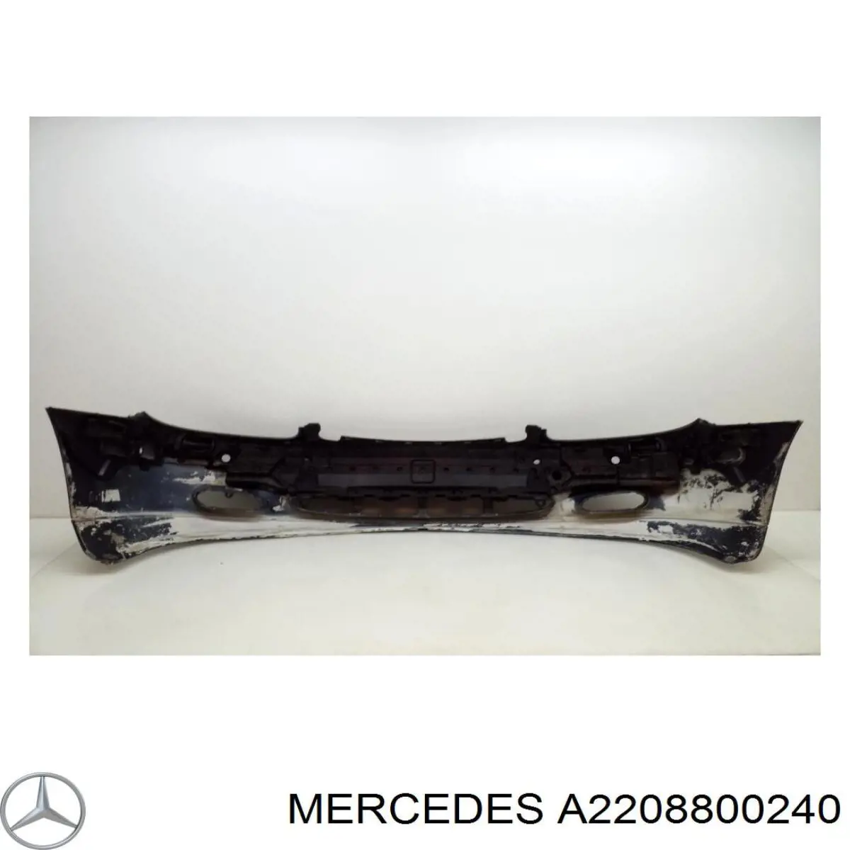A2208800240 Mercedes бампер передній