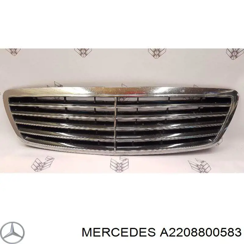 A2208800583 Mercedes решітка радіатора
