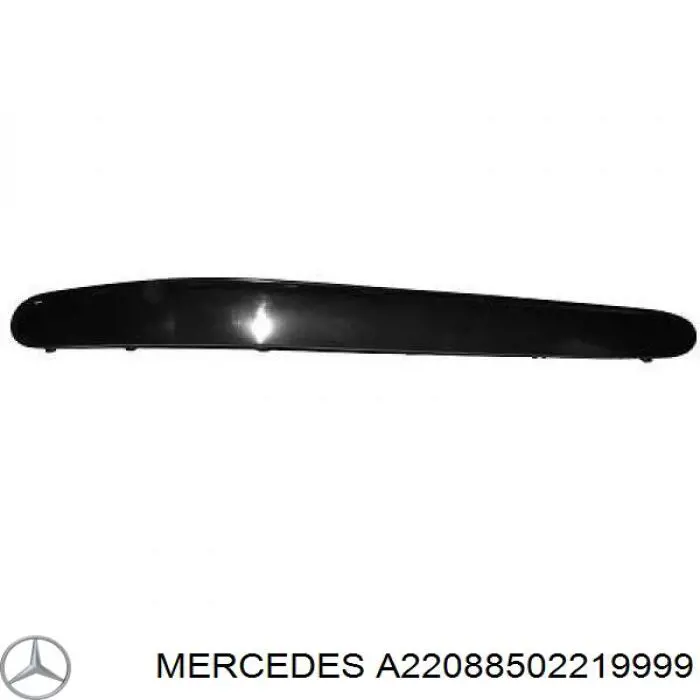 Накладка бампера переднього, права Mercedes A2208850221 ціна, від 109.34 USD