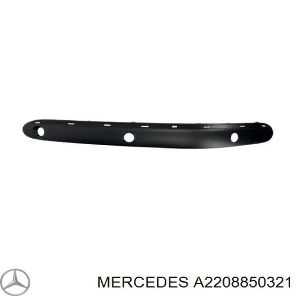 Купити A2208850321 Mercedes Молдинг переднього бампера, лівий