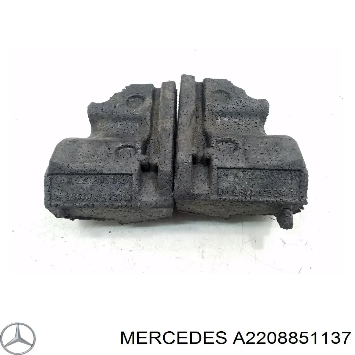 Абсорбер бампера переднього Mercedes A2208851137 ціна, від  USD