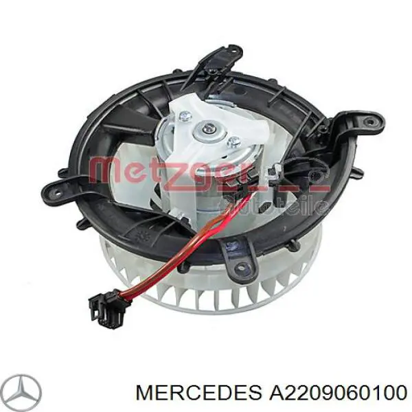 A2209060100 Mercedes Електромотор пічки