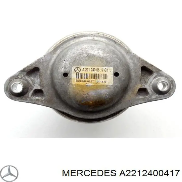Подушка (опора) двигуна, права передня Mercedes A2212400417 ціна, від 80.35 USD