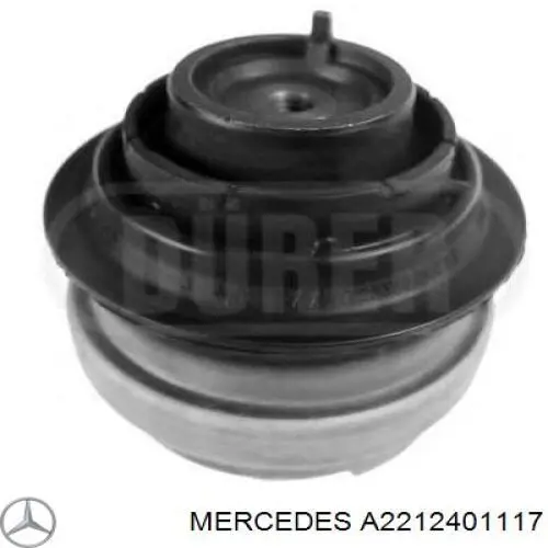 A2212401117 Mercedes подушка (опора двигуна ліва/права)