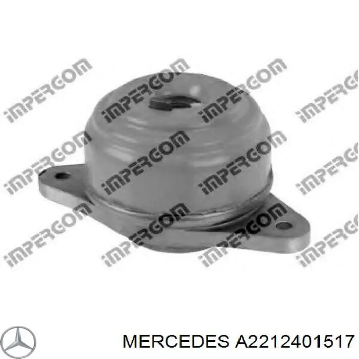 A2212401517 Mercedes подушка (опора двигуна ліва/права)