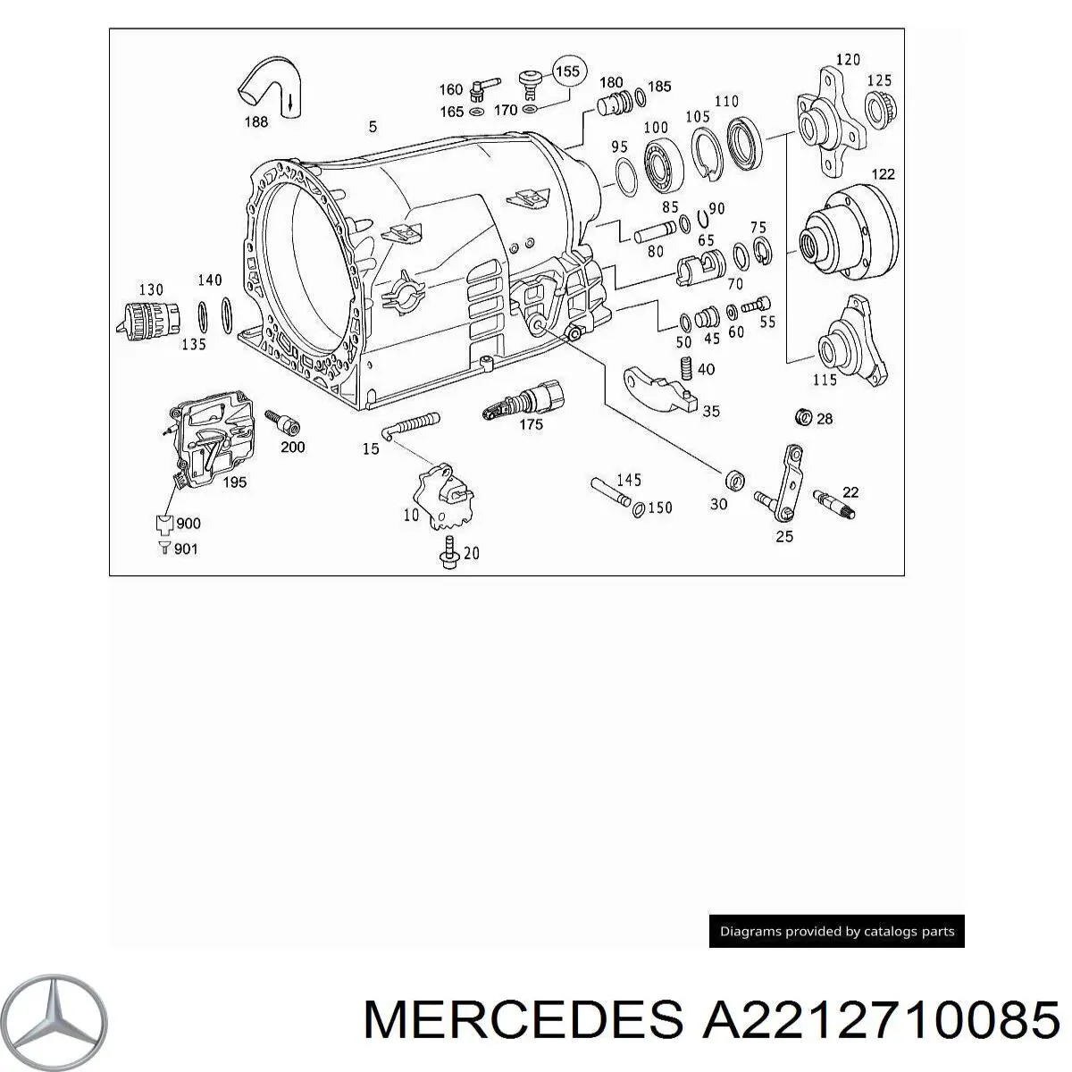 A2212710085 Mercedes 