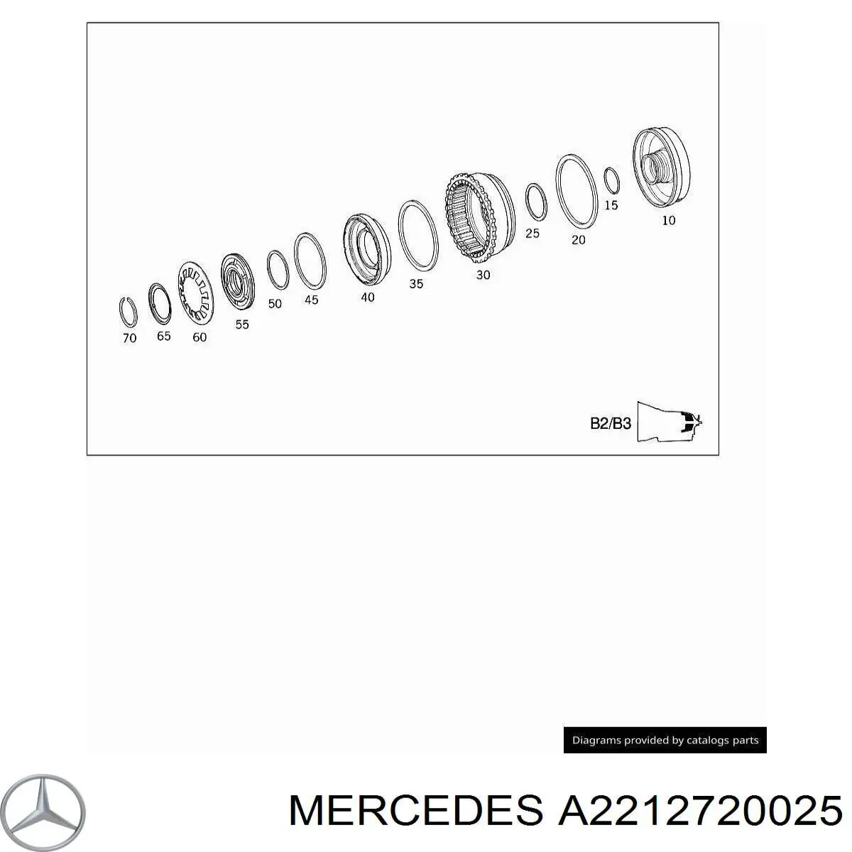  2212720025 Mercedes