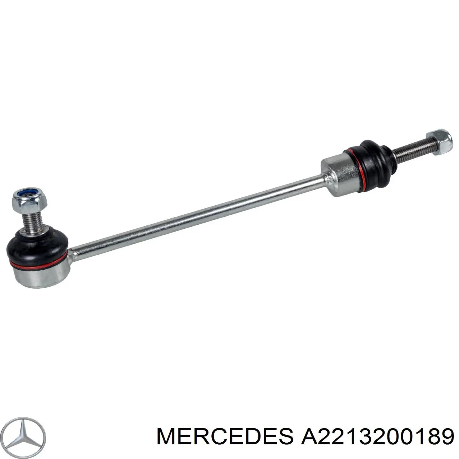 A2213200189 Mercedes стійка стабілізатора переднього, ліва
