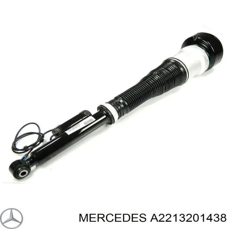 Купити A2213201438 Mercedes Амортизатор задній, правий