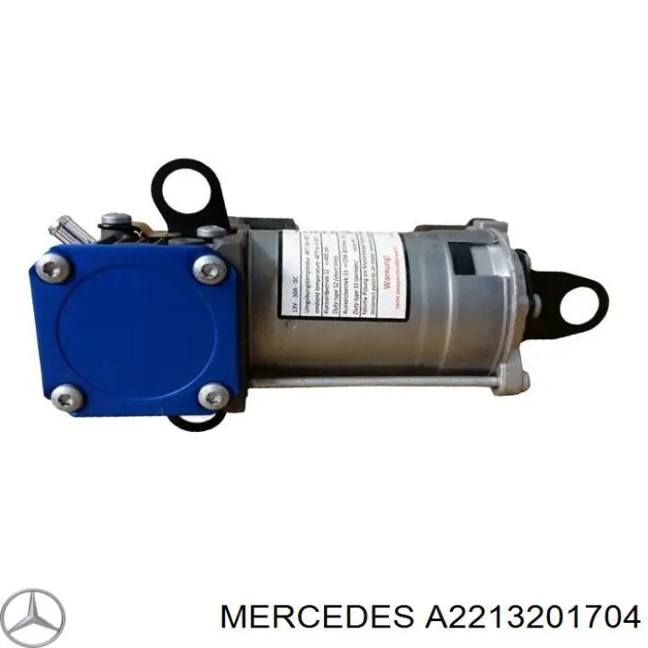 A2213201704 Mercedes компресор пневмопідкачкою (амортизаторів)