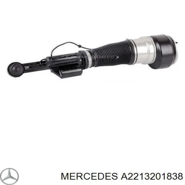 A2213201838 Mercedes амортизатор передній, правий