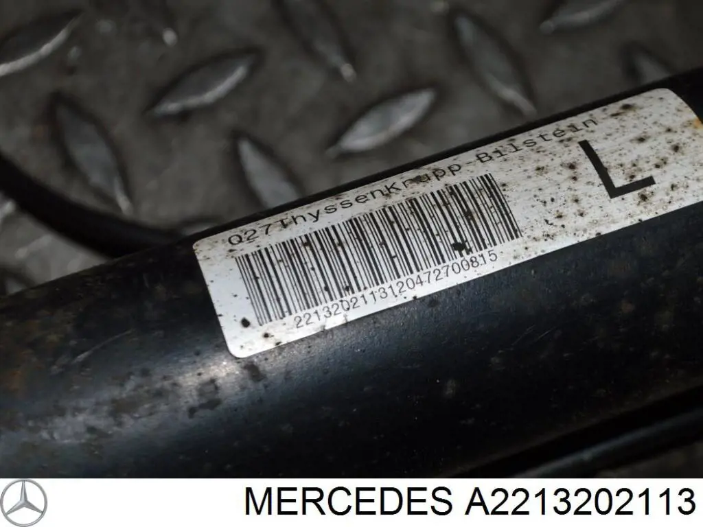 Амортизатор задній, лівий A2213202113 Mercedes