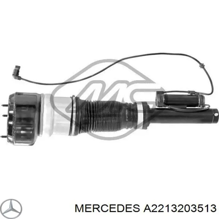 Купити A2213203513 Mercedes Амортизатор передньої підвіски