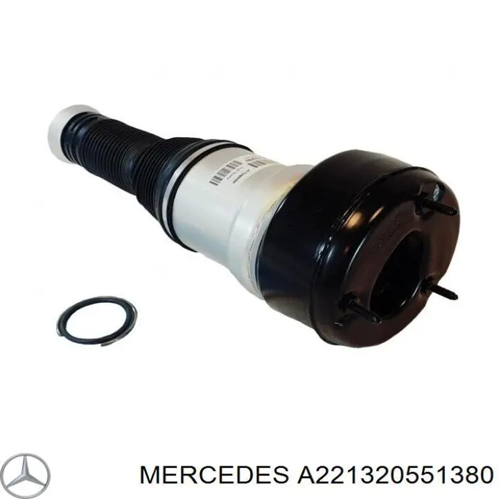 Купити A221320551380 Mercedes Амортизатор задній, лівий