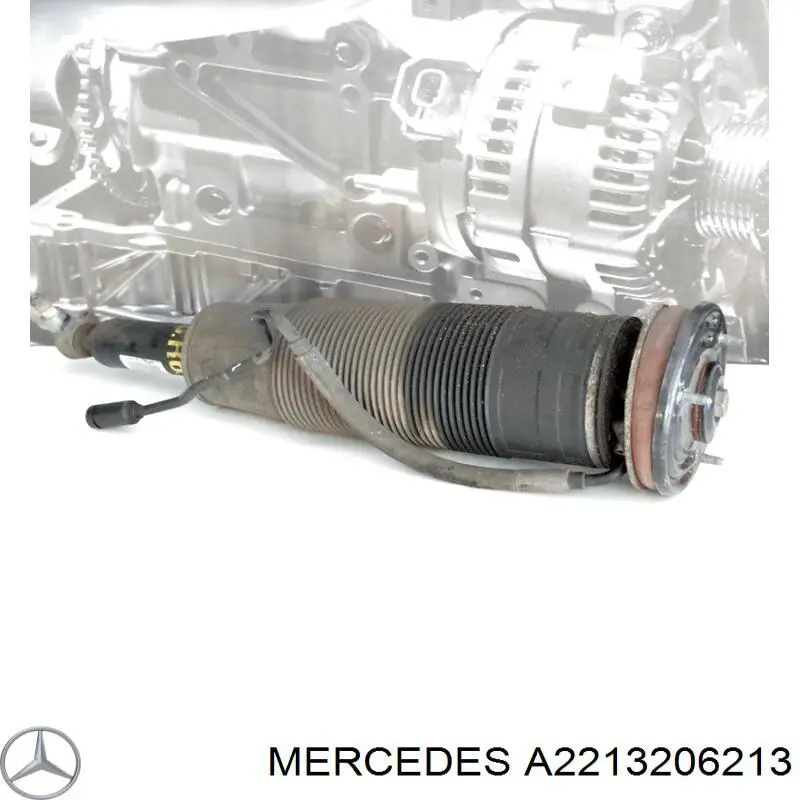 A2213206213 Mercedes амортизатор передній, правий