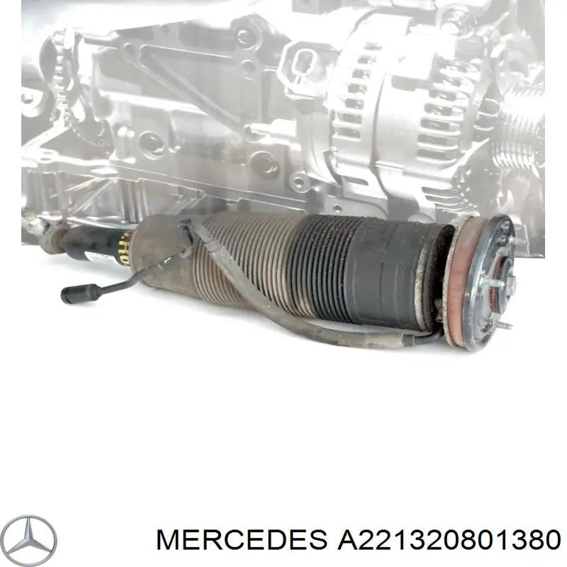 Стійка передня права Mercedes A2213206213