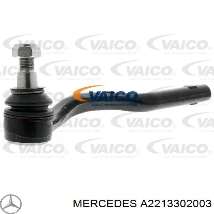 Наконечник рульовий Mercedes A2213302003 ціна, від 30.31 USD