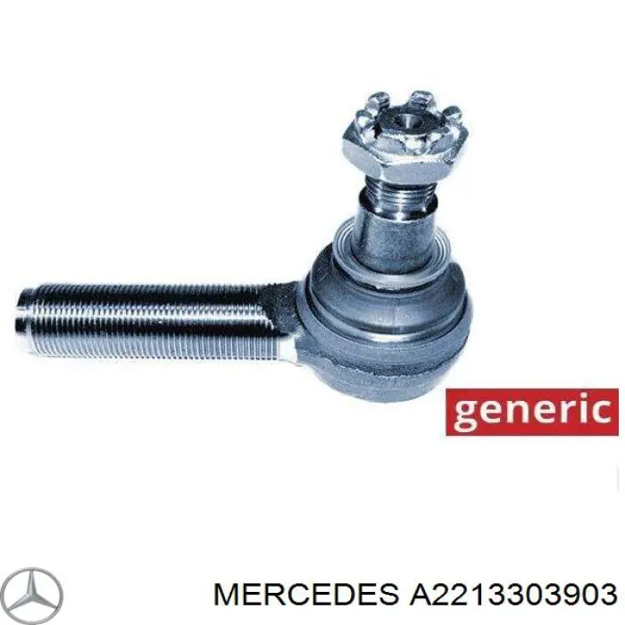 Наконечник рульовий Mercedes A2213303903 ціна, від 15.19 USD