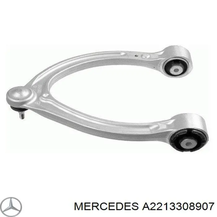 Купити A2213308907 Mercedes Важіль передньої підвіски верхній, лівий