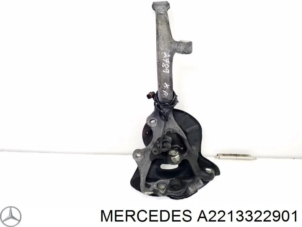 Купити A2213322901 Mercedes Цапфа поворотного кулака