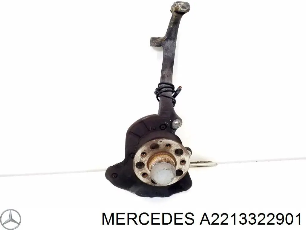 Цапфа передня ліва Mercedes A2213322901 ціна, від 95.02 USD