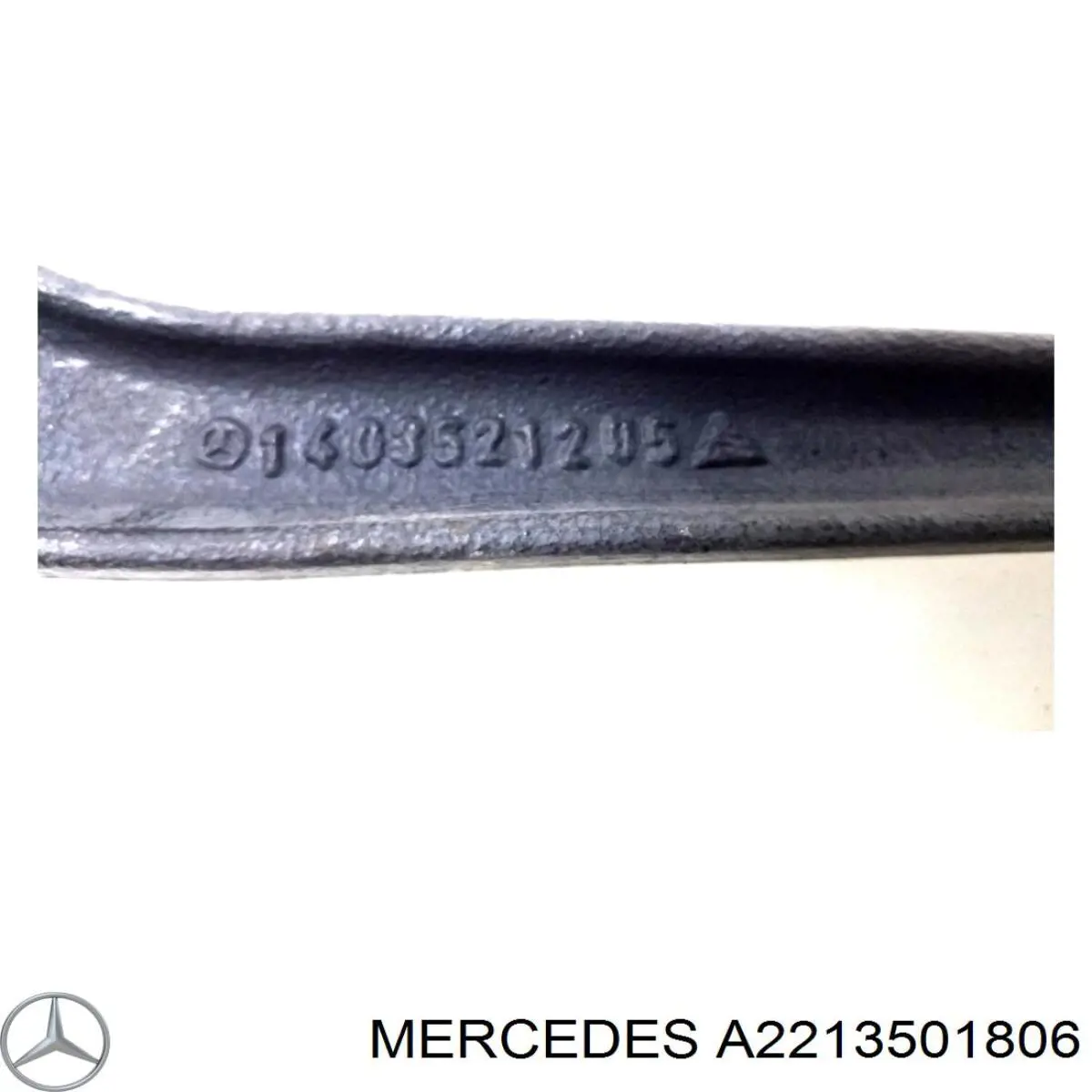 Купити A2213501806 Mercedes Важіль/тяга задньої підвіски подовжній нижній, правий